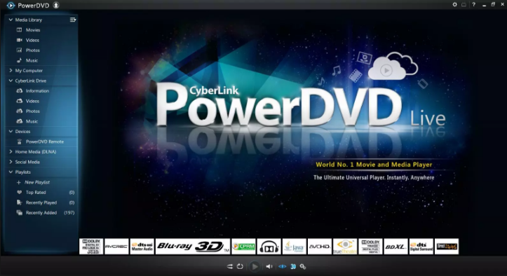 PowerDVD 18.0 Free Download Latest Version